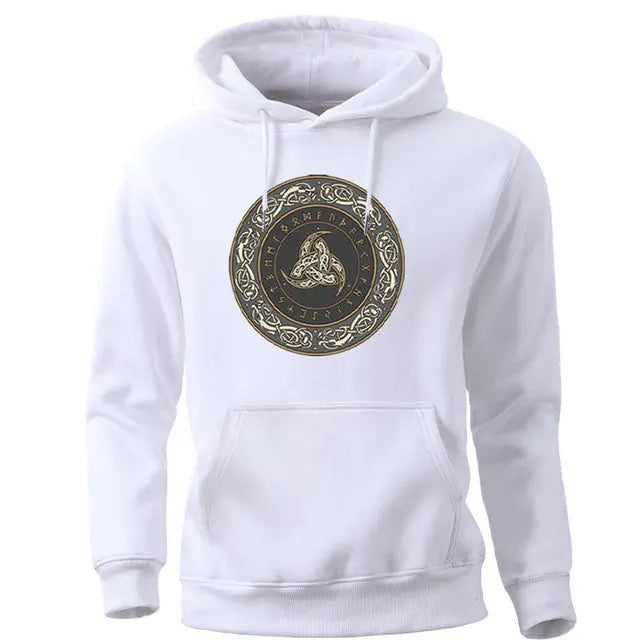 Triple Horn Hoodie - Viking Heritage Store