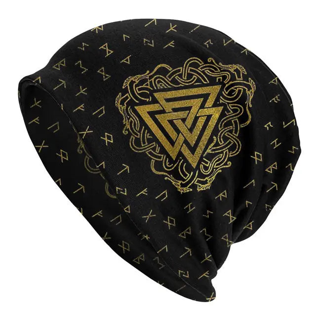 Valknut Beanie - Viking Heritage Store