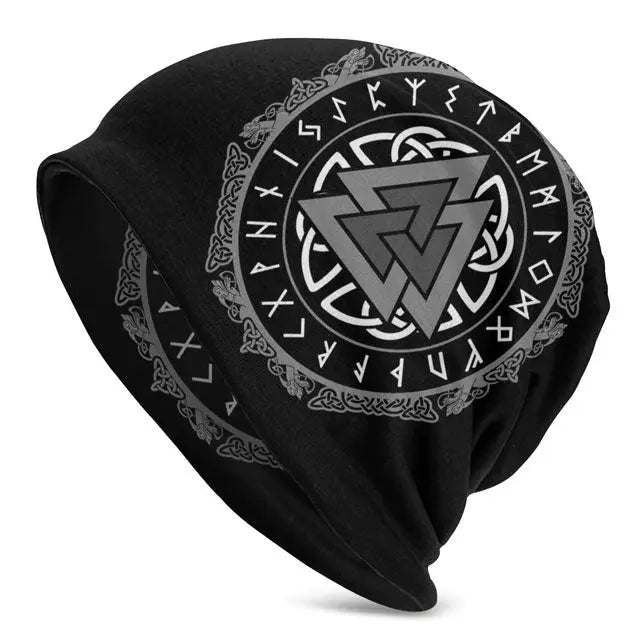 Valknut Beanie - Viking Heritage Store