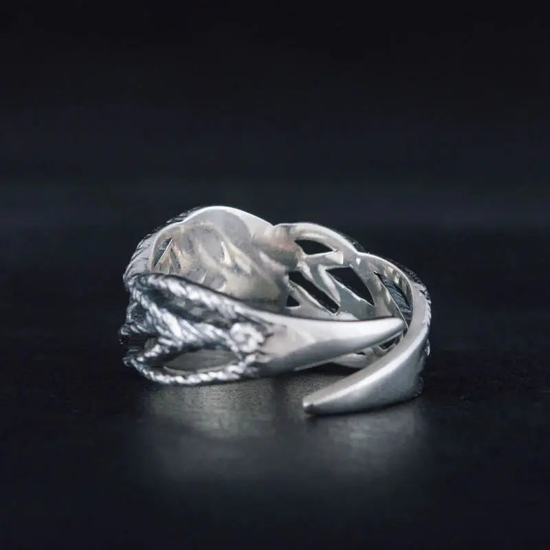 Valknut Ring (Silver) - Viking Heritage Store