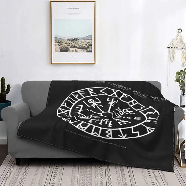 Vegvisir Blanket - Viking Heritage Store