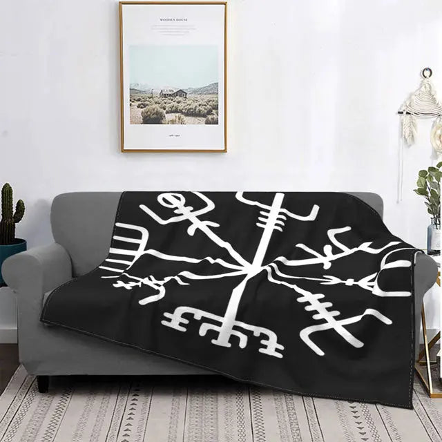 Vegvisir Blanket - Viking Heritage Store