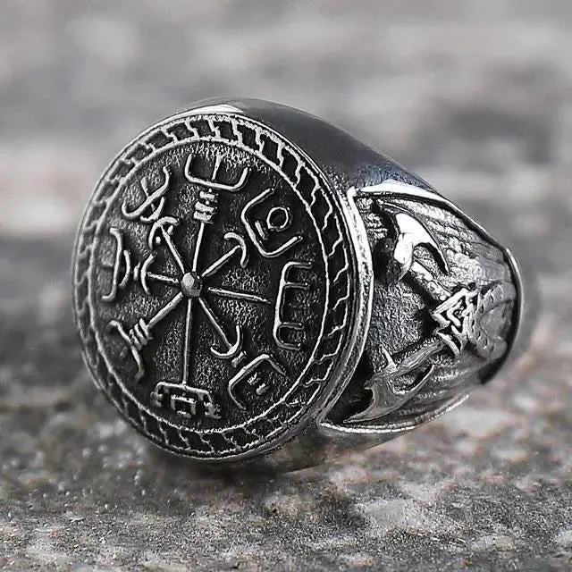Vegvisir Ring - Viking Heritage Store