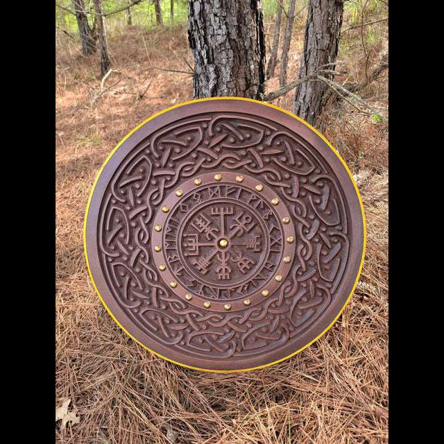 Vegvisir Viking Warrior Shield