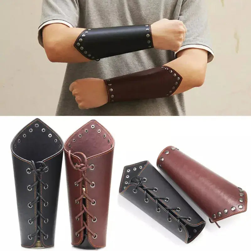 Viking Armor Cuffs-Viking Heritage Store