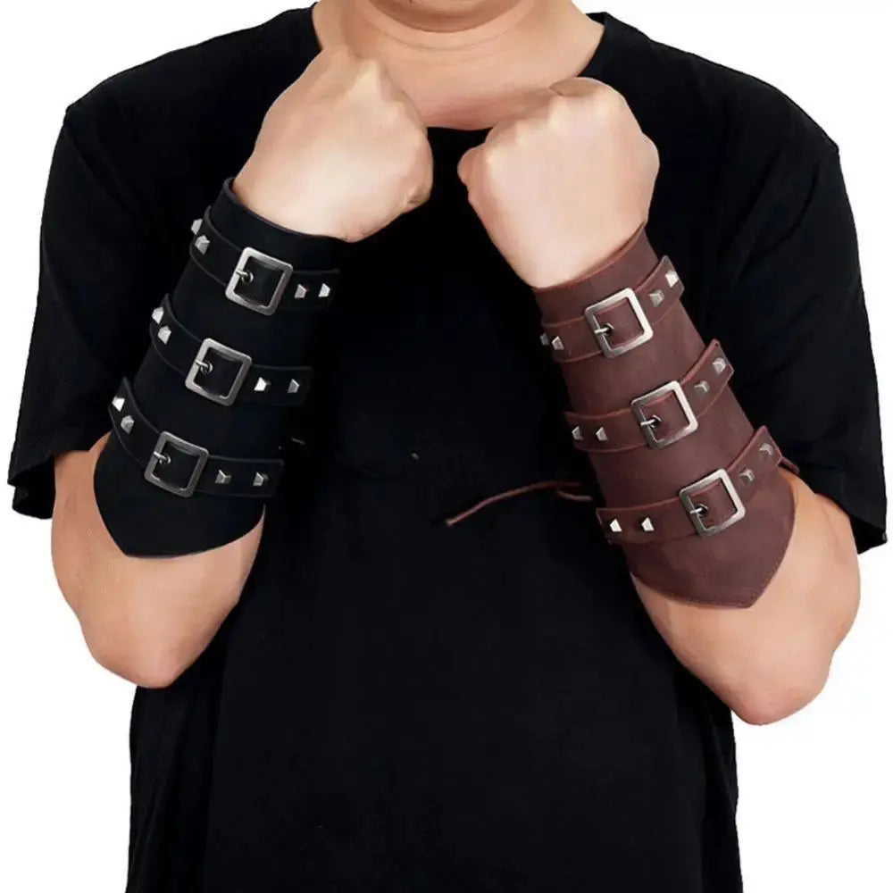 Viking Armor Cuffs-Viking Heritage Store