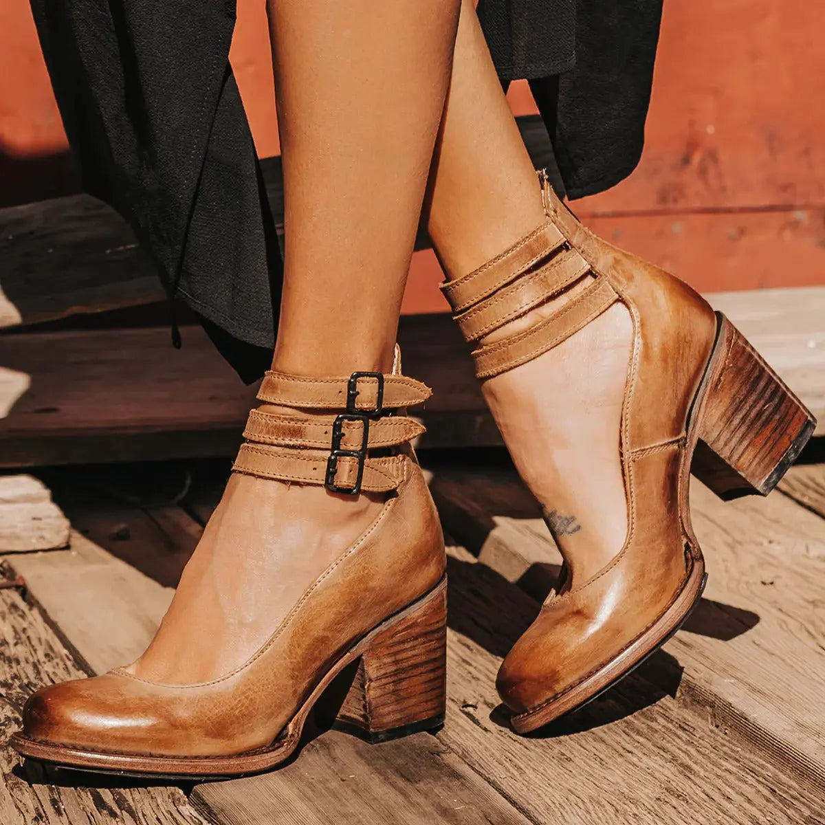 Viking pumps brown