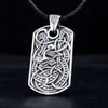 Silver Viking Ornament Pendant - Viking Heritage Store