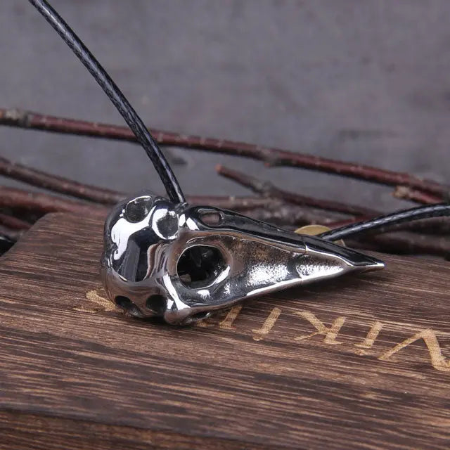 Viking Raven Necklace - Viking Heritage Store