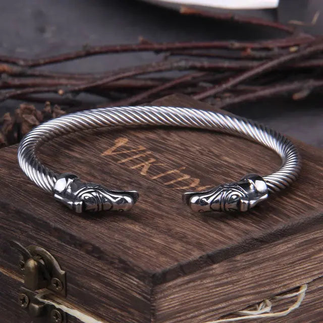 Viking Torc Bracelet - Viking Heritage Store