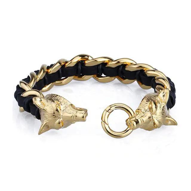 Wolf Bracelets - Viking Heritage Store