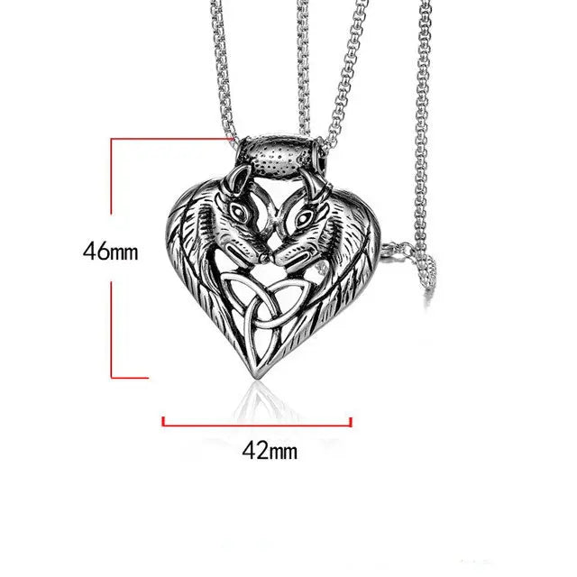 Wolf Necklace for Her - Viking Heritage Store