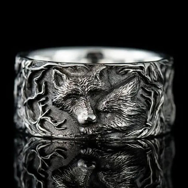 Wolf Rings for Couples | Viking Heritage - Viking Heritage Store