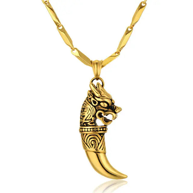 Wolf Teeth Necklace - Viking Heritage Store