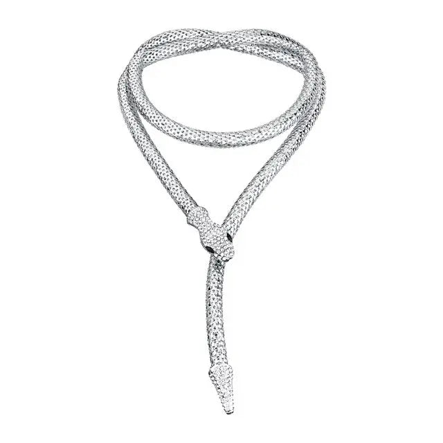 Women Snake Necklace - Viking Heritage Store