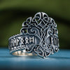 Yggdrasil Ring (Silver) - Viking Heritage Store