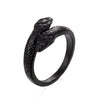 Black Snake Ring - Viking Heritage Store