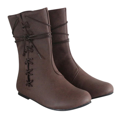 Brown Medieval Boots - Viking Heritage Store