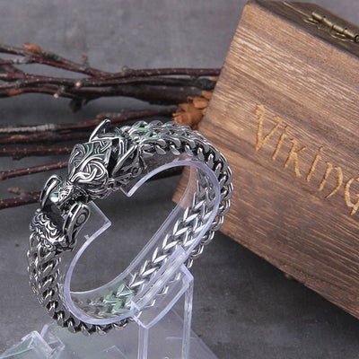 Dragon Head Bracelet - Viking Heritage Store