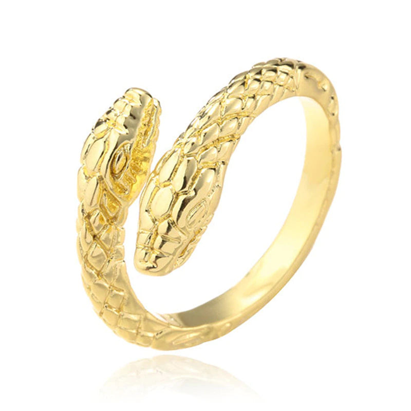 Gold Snake Ring - Viking Heritage Store