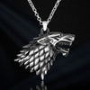Game of Thrones Wolf Necklace - Viking Heritage Store