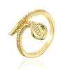 Gold Plated Snake Ring - Viking Heritage Store