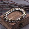 Mix Gold and Silver Ouroboros Bracelet - Viking Heritage Store