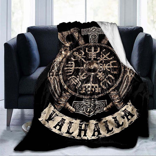 Valhalla Blanket - Viking Heritage Store