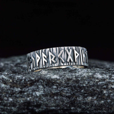 Runic Ring (Silver) - Viking Heritage Store