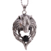 Obsidian Wolf Pendant - Viking Heritage Store