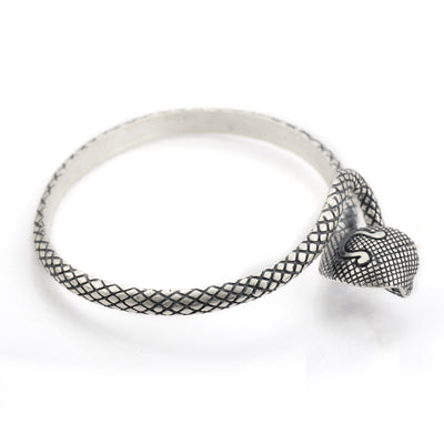 Silver Snake Bracelet - Viking Heritage Store