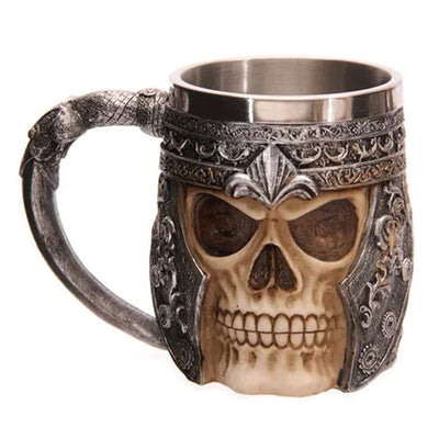 Skull Coffee Mug - Viking Heritage Store