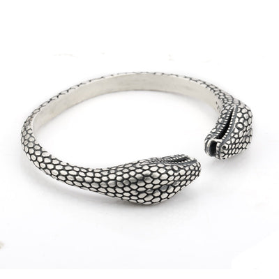 Snake Bracelet Silver - Viking Heritage Store