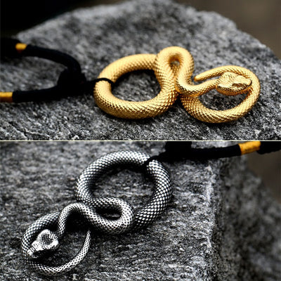 Snake Pendant Necklace - Viking Heritage Store