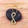 Snake Style Gold Necklace - Viking Heritage Store
