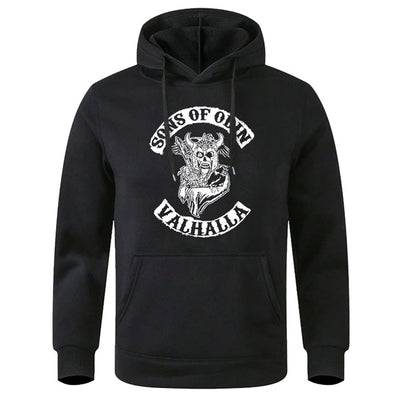 Sons of Odin Valhalla Hoodie - Viking Heritage Store