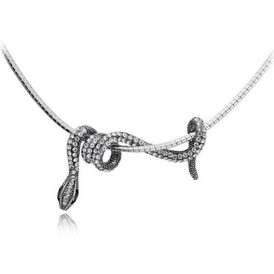 Diamond Snake Necklace - Viking Heritage Store