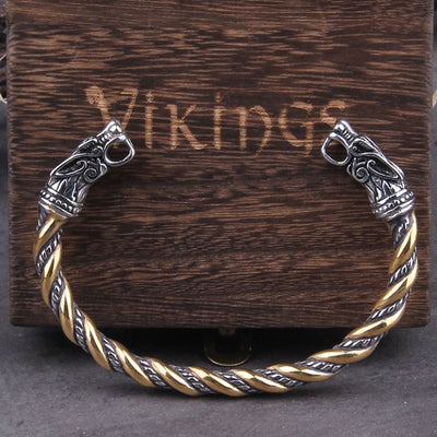 Ouroboros Arm Ring Gold - Viking Heritage Store