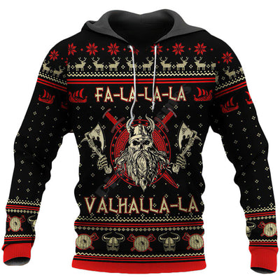 Viking Christmas Sweater Valhalla - Viking Heritage Store