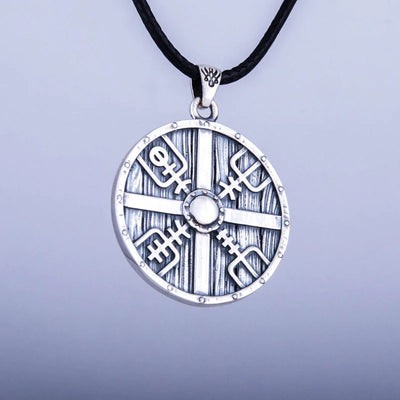 Viking Shield Maiden Necklace (Silver) - Viking Heritage Store
