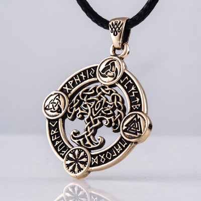 Viking Tree Of Life Necklace (Bronze) - Viking Heritage Store