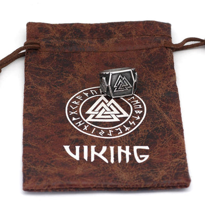 Viking Valknut Ring - Viking Heritage Store