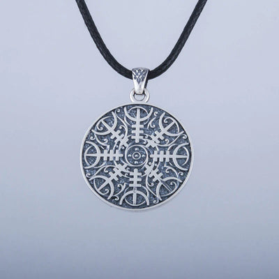 Aegishjalmur Necklace (Silver) - Viking Heritage Store