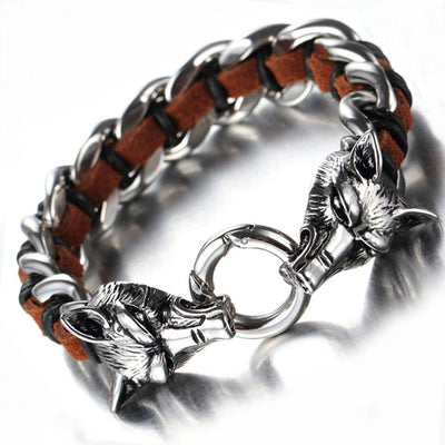 Wolf Bracelets - Viking Heritage Store