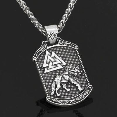 Wolf Necklace for Men - Viking Heritage Store