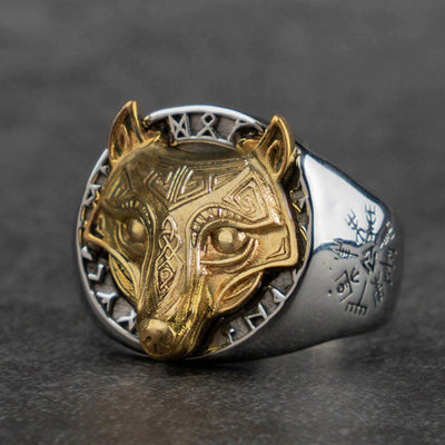 Wolf Ring - Viking Heritage Store