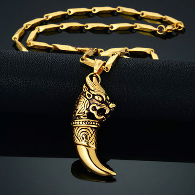 Wolf Teeth Necklace - Viking Heritage Store