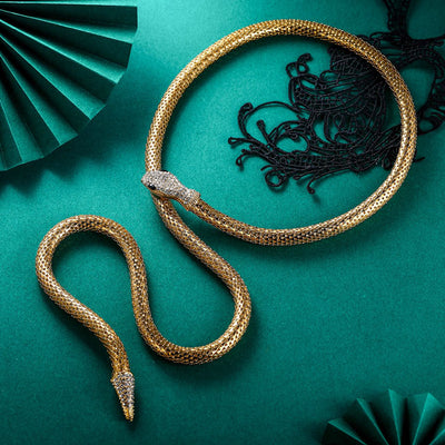 Women Snake Necklace - Viking Heritage Store